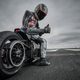 Image for article titled Max Biaggi Broke Eleven Different Speed Records On This 254 MPH Electric Motorcycle